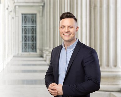 Testimonial Matthias, Verwaltungsjurist Ein Bild vom Testimonial Matthias, Verwaltungsjurist