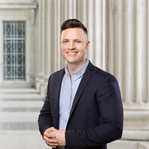 Testimonial Matthias, Verwaltungsjurist Ein Bild vom Testimonial Matthias, Verwaltungsjurist