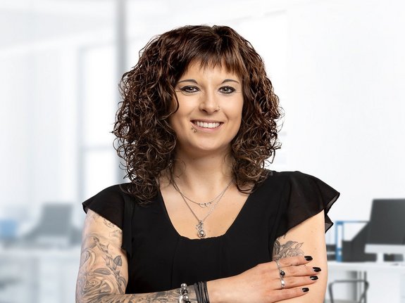 Testimonial Jessica, Verwaltungswirtin Ein Bild von dem Testimonial Jessica, Verwaltungswirtin