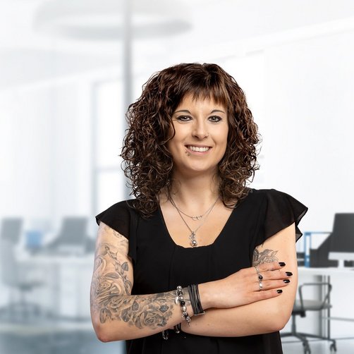 Testimonial Jessica, Verwaltungswirtin Ein Bild von dem Testimonial Jessica, Verwaltungswirtin